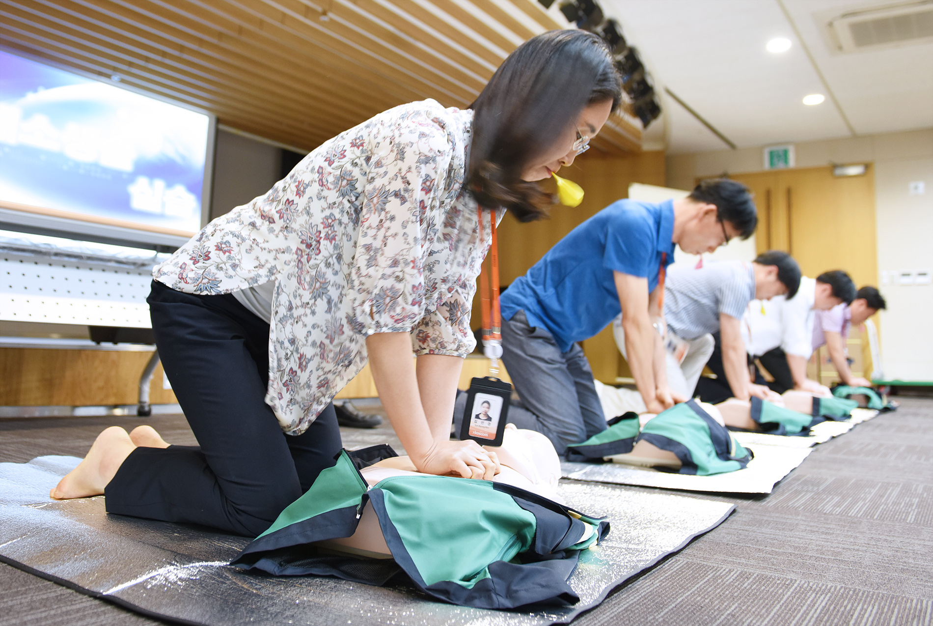 금융전산 재난대응 안전한국훈련 실시 현장 사진
