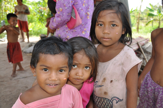 캄보디아 어린이들