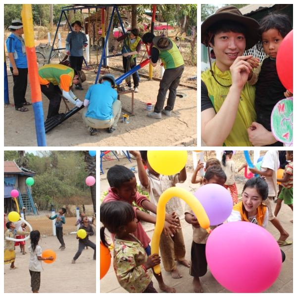 캄보디아 봉사활동 사진