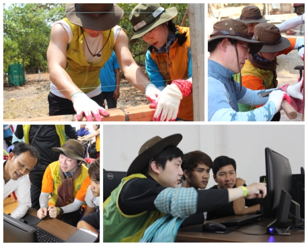 캄보디아 봉사활동 사진