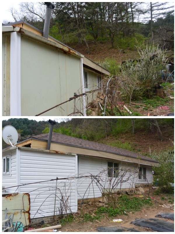 해비타트 집짓기 봉사활동 사진