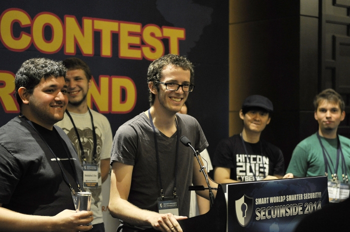 시큐인사이드 2014 해킹방어대회 본선 진출 팀 사진