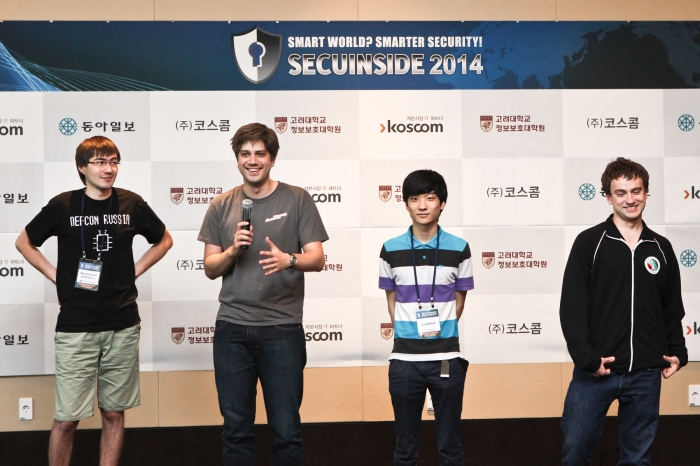 The title for world's No.1 white hacker goes to a team from the United States. 